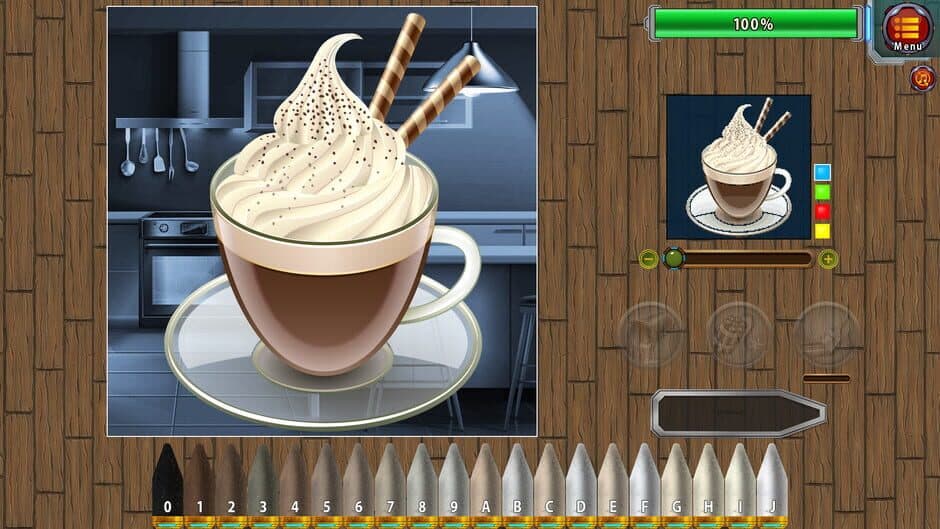 Скриншот 2 из Paint By Numbers: Cooking Time! Ep. 7