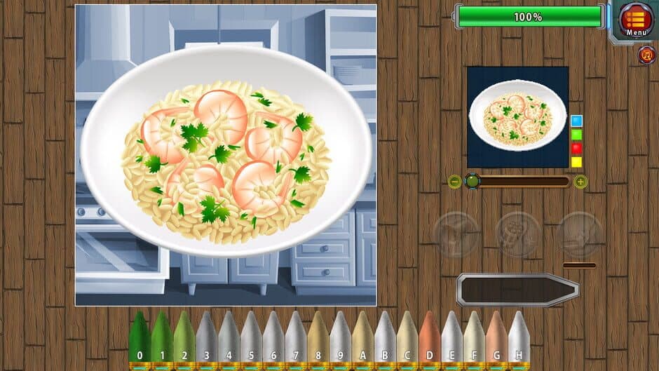 Скриншот 1 из Paint By Numbers: Cooking Time! Ep. 5