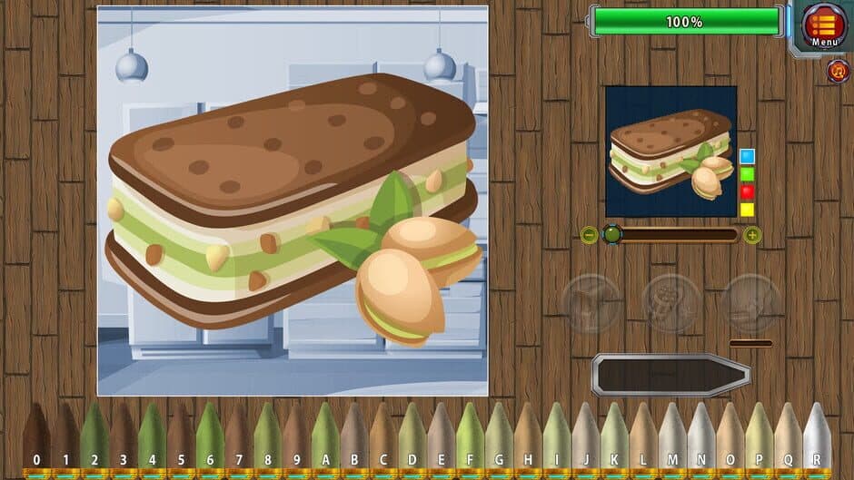 Скриншот 2 из Paint By Numbers: Cooking Time! Ep. 6