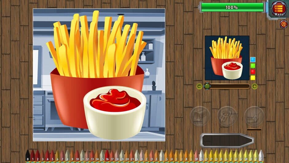 Скриншот 5 из Paint By Numbers: Cooking Time! Ep. 4