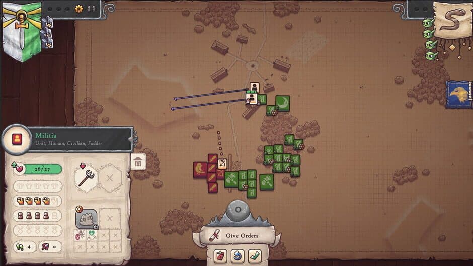 Скриншот 4 из Winter Falling: Battle Tactics