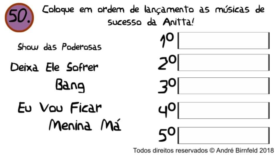 Скриншот 2 из Gênio Quiz Anitta