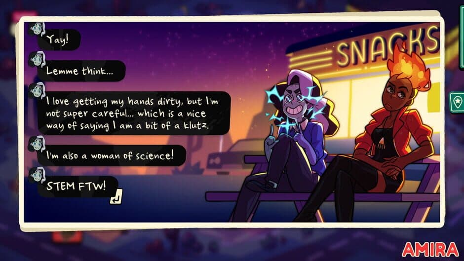 Скриншот 3 из Monster Prom 3: Monster Roadtrip - Hitchhiker Pack: Vicky & Brian