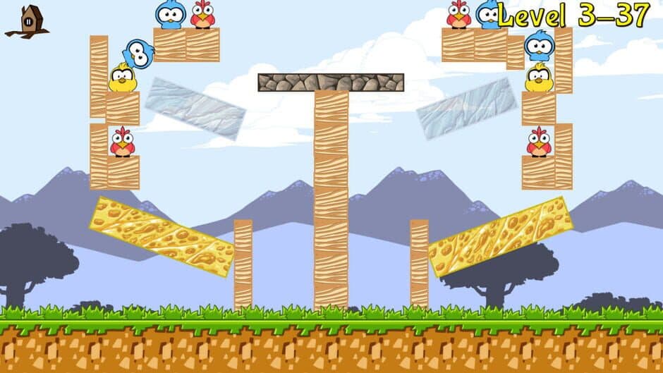 Скриншот 4 из Birds and Blocks 2