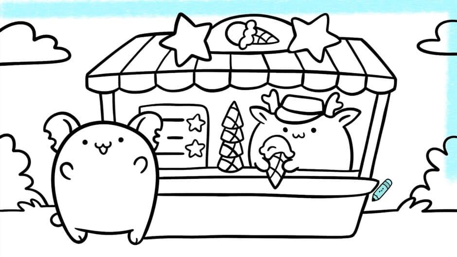 Скриншот 6 из Draw and Color: Kawaii - Complete Edition