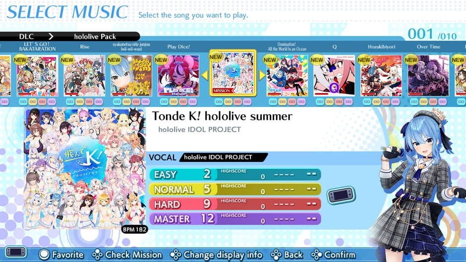 Скриншот 1 из Groove Coaster: Wai Wai Party!!!! - Hololive Pack