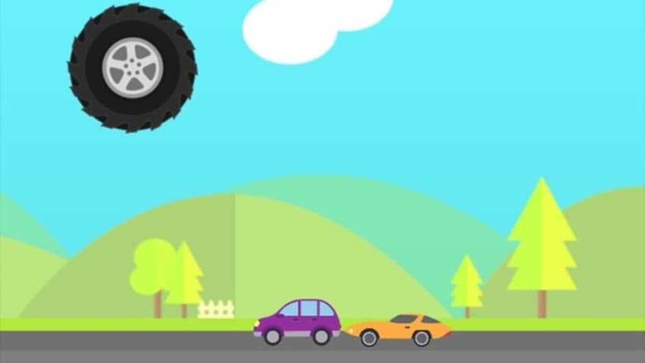 Скриншот 2 из Bouncing Wheel: Highway Monster