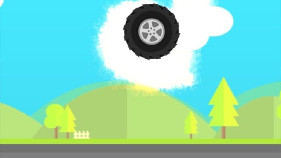 Скриншот 3 из Bouncing Wheel: Highway Monster