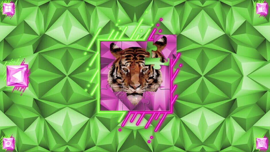 Скриншот 2 из Poly Jigsaw: Animals