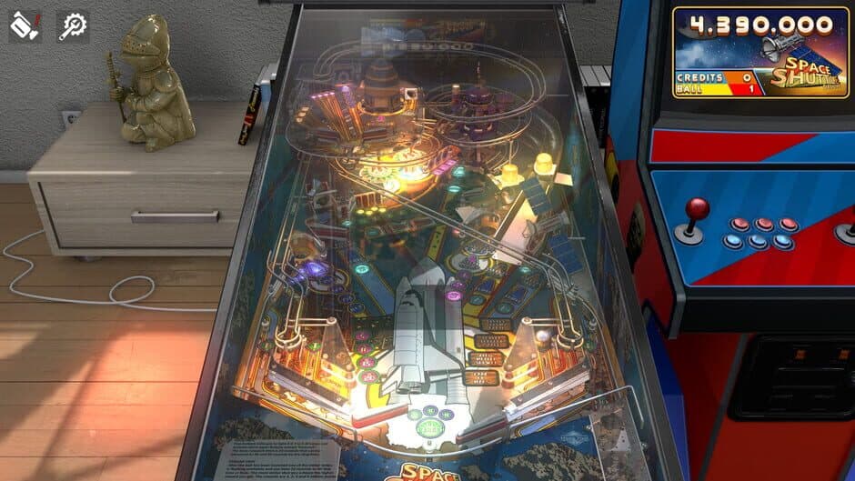 Скриншот 1 из Zaccaria Pinball: Space Shuttle Deluxe Pinball Table