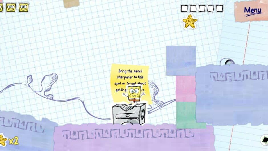 Скриншот 3 из SpongeBob SquarePants: Doodlepants