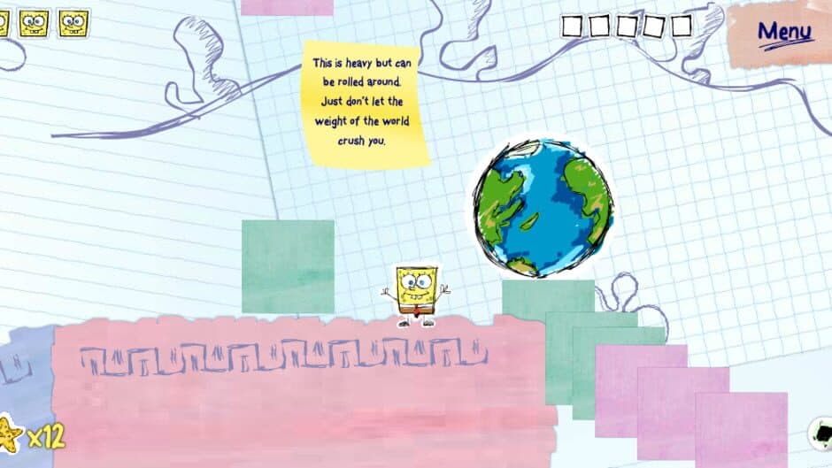 Скриншот 1 из SpongeBob SquarePants: Doodlepants