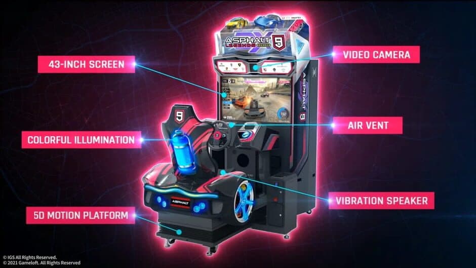 Скриншот 1 из Asphalt 9 Legends Arcade