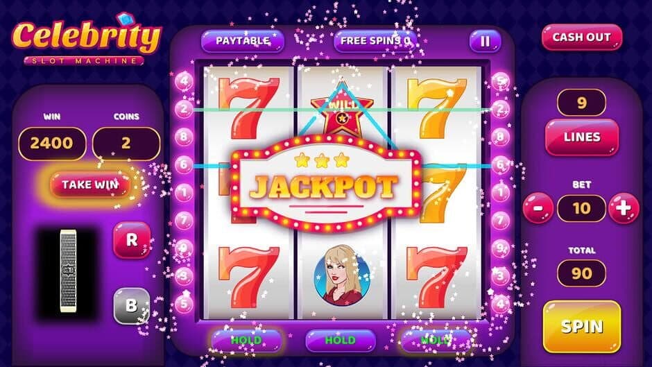 Скриншот 5 из Celebrity Slot Machine