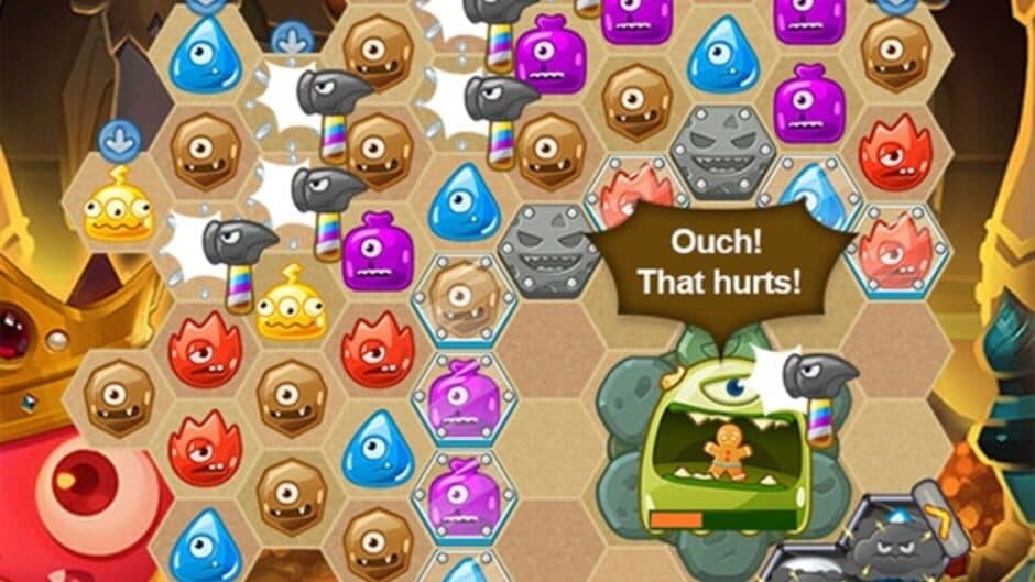 Скриншот 2 из Monster Busters: Hexa Blast