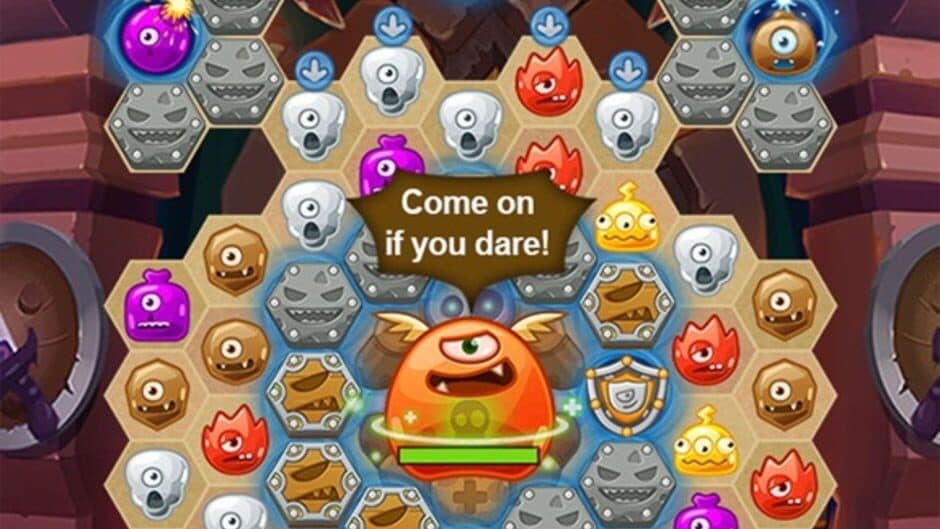 Скриншот 3 из Monster Busters: Hexa Blast