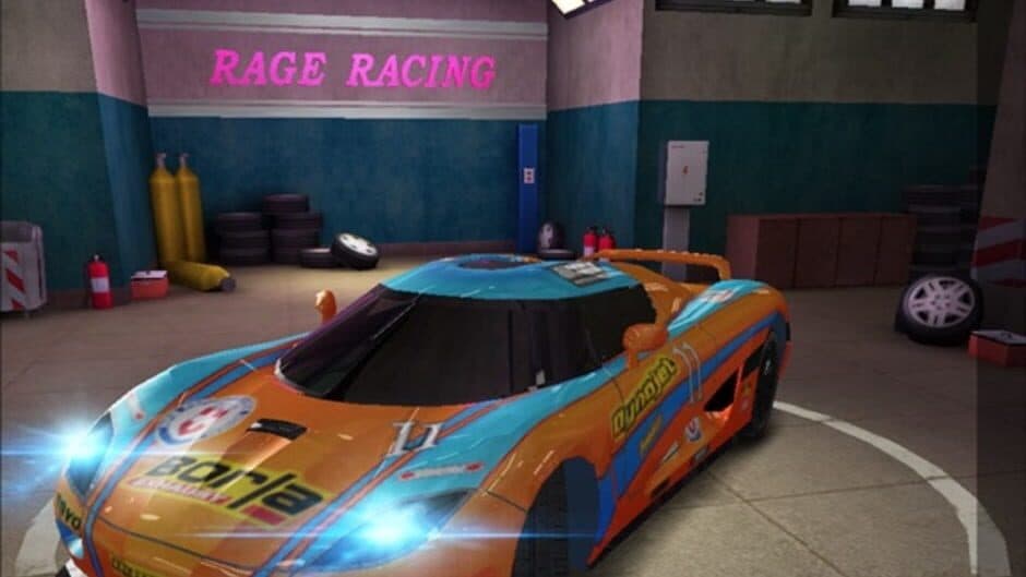 Скриншот 2 из Rage Racing 3D