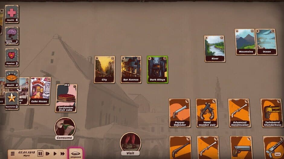 Скриншот 3 из Artist Life Simulator: Cakes and Guns
