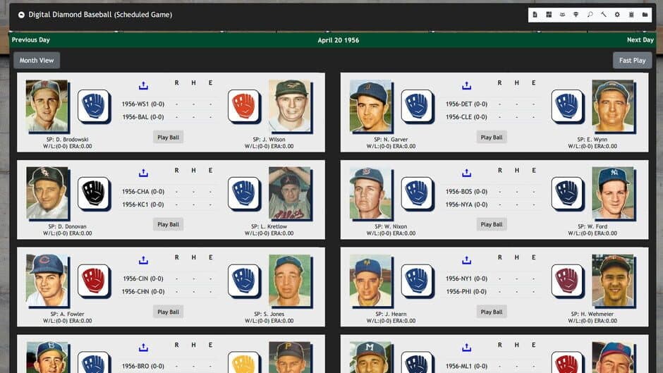 Скриншот 2 из Digital Diamond Baseball V11
