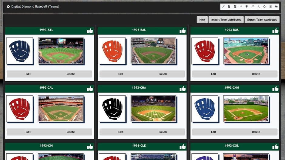 Скриншот 4 из Digital Diamond Baseball V11