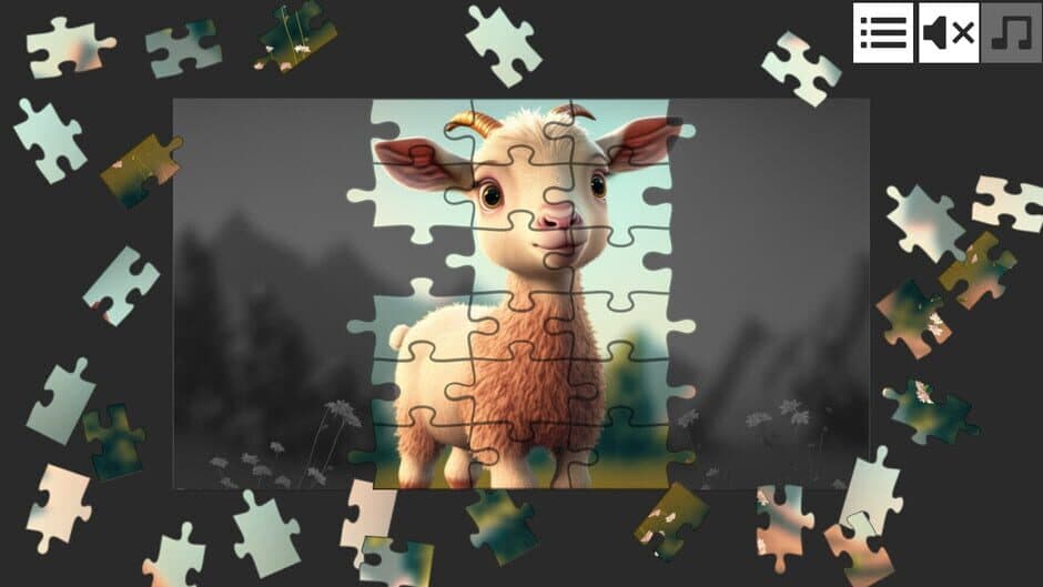 Скриншот 1 из Jigsaw Puzzle: Baby Animals