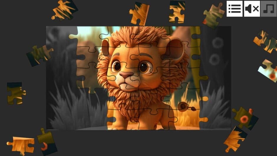 Скриншот 2 из Jigsaw Puzzle: Baby Animals