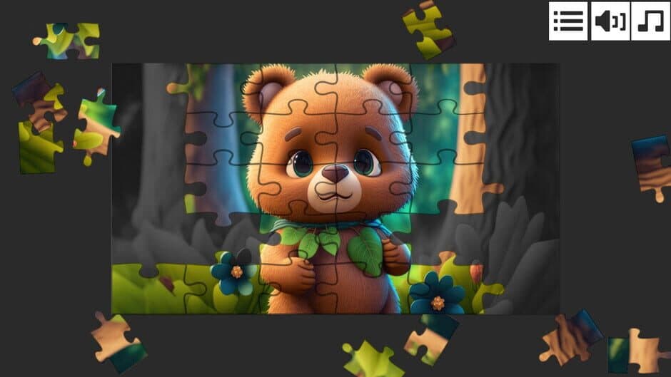 Скриншот 3 из Jigsaw Puzzle: Baby Animals - Expansion Pack 2