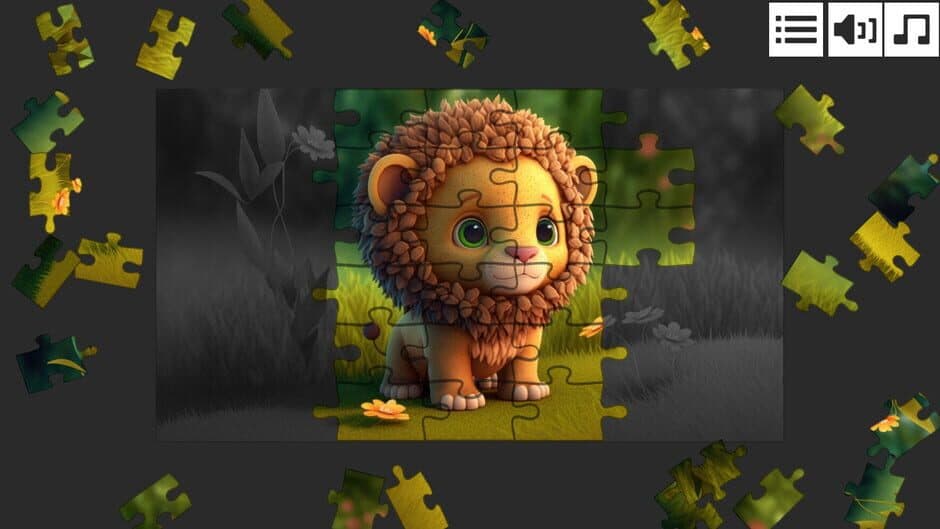Скриншот 3 из Jigsaw Puzzle: Baby Animals - Expansion Pack 1