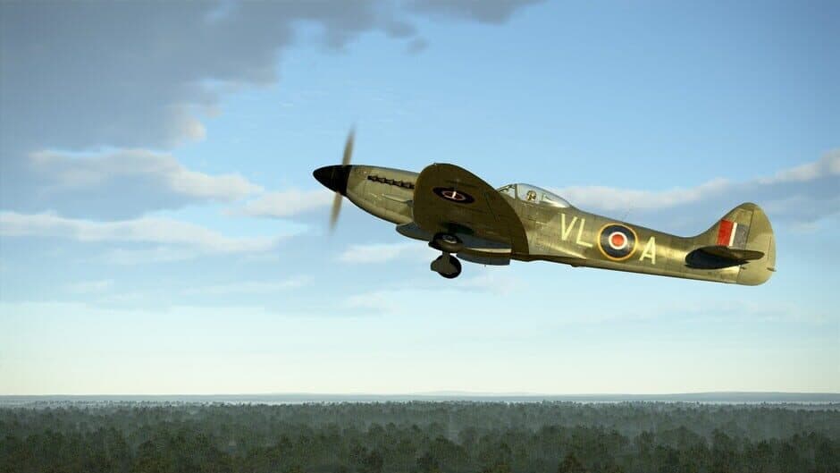 Скриншот 6 из IL-2 Sturmovik: Battle of Stalingrad - Spitfire Mk.XIVe with Teardrop Canopy