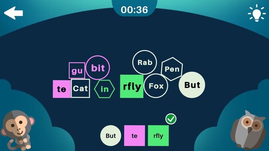 Скриншот 2 из Learn Words: Use Syllables