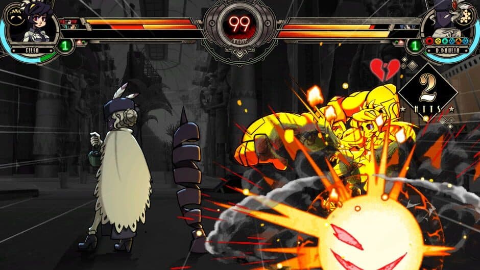Скриншот 4 из Skullgirls: 2nd Encore - Black Dahlia