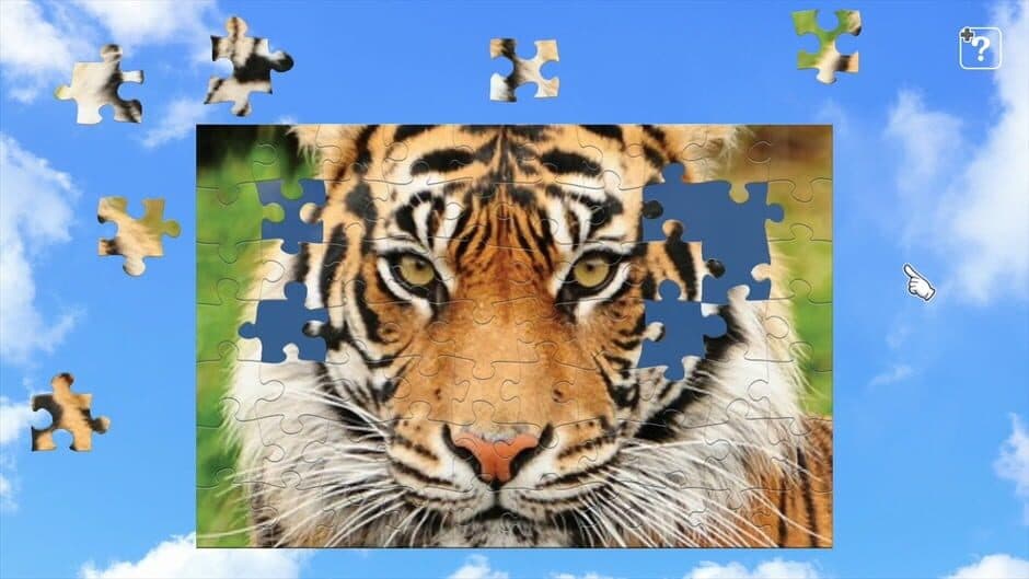 Скриншот 1 из Jigsaw Masterpieces: Close Up Animals