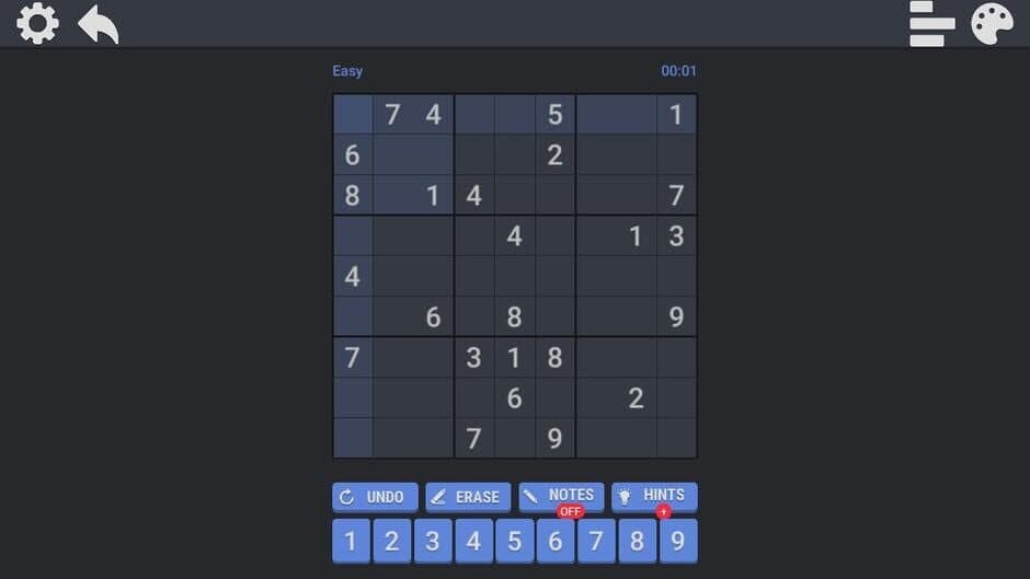 Скриншот 1 из Numbers and Squares