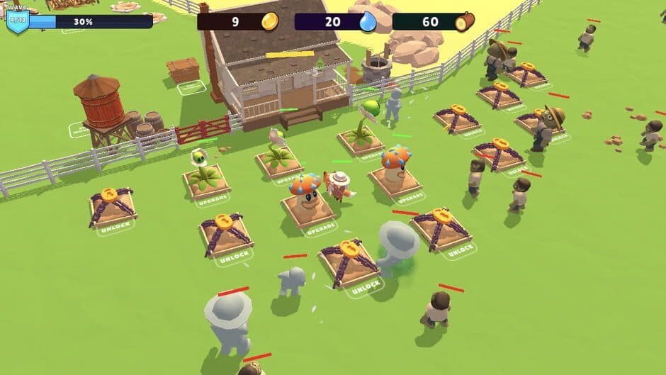 Скриншот 3 из Zombie Garden vs. Plants Defence