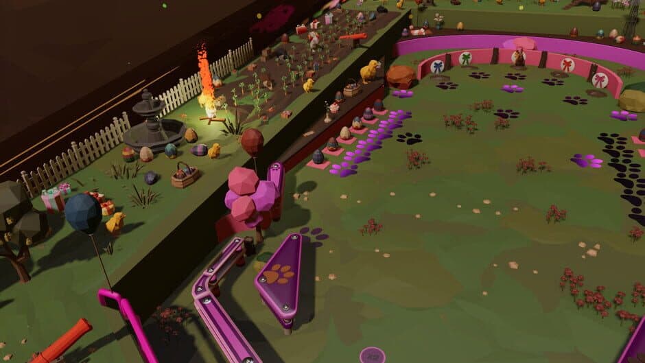 Скриншот 2 из Roxy Raccoon's Pinball Panic: Easter Extravaganza