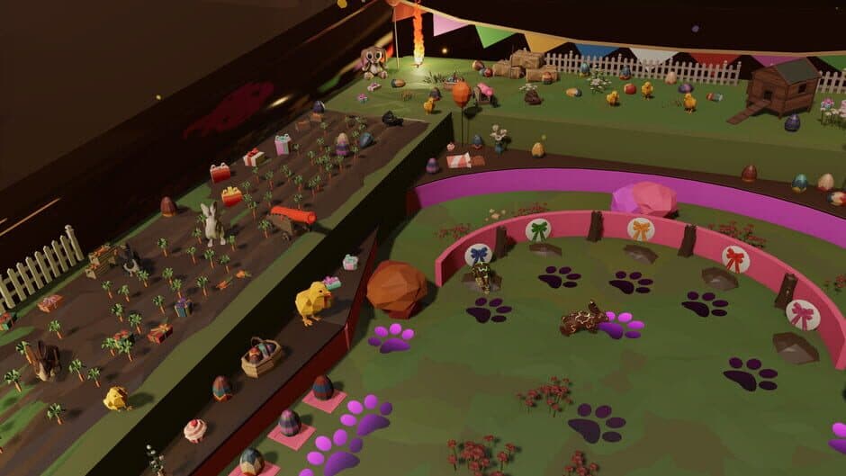 Скриншот 3 из Roxy Raccoon's Pinball Panic: Easter Extravaganza