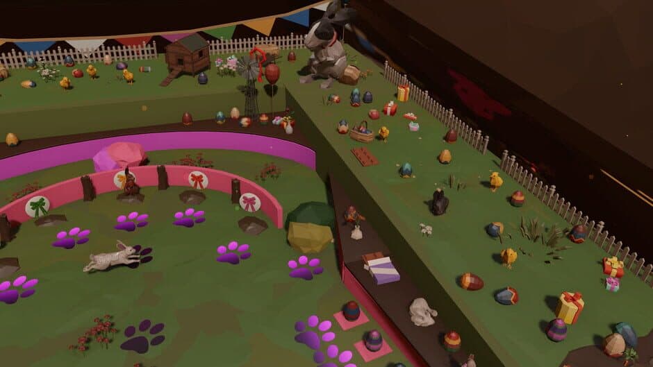 Скриншот 4 из Roxy Raccoon's Pinball Panic: Easter Extravaganza