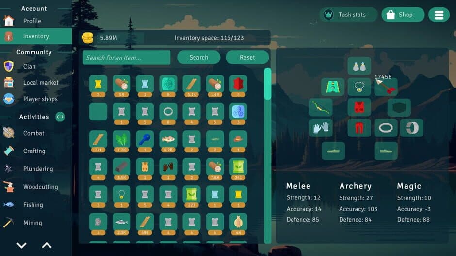 Скриншот 2 из Idle Clans