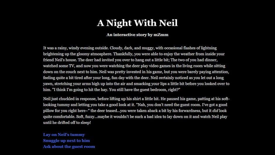 Скриншот 1 из A Night With Neil