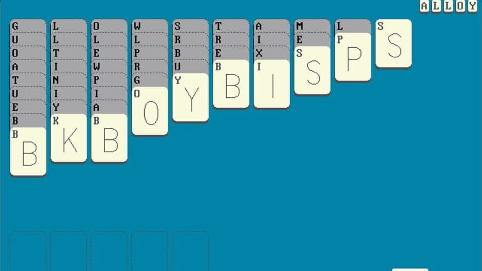 Скриншот 1 из Word Solitaire