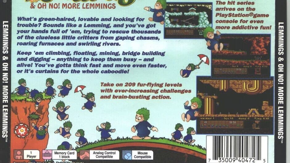Скриншот 7 из Lemmings & Oh No! More Lemmings
