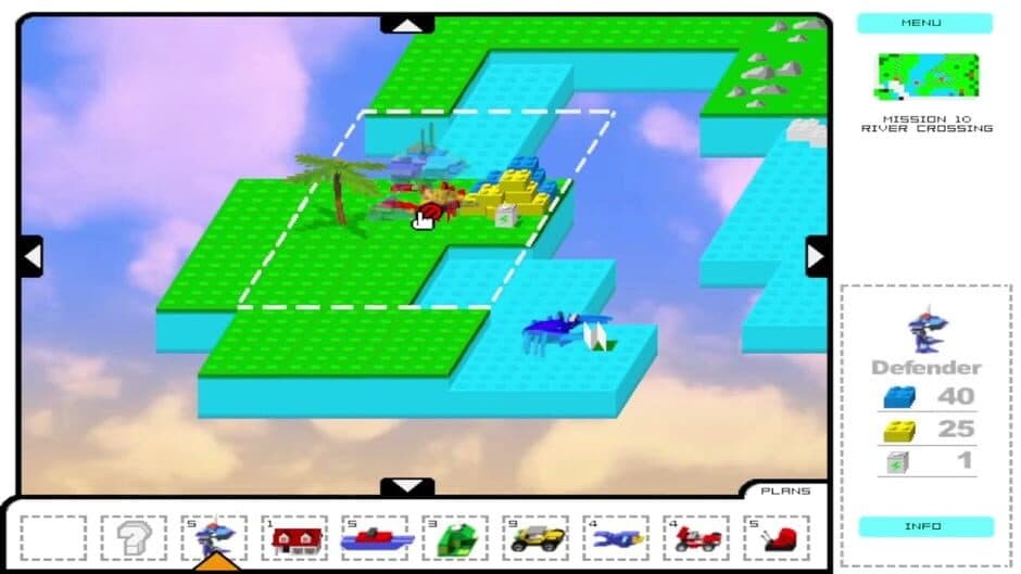 Скриншот 1 из LEGO World Builder 2