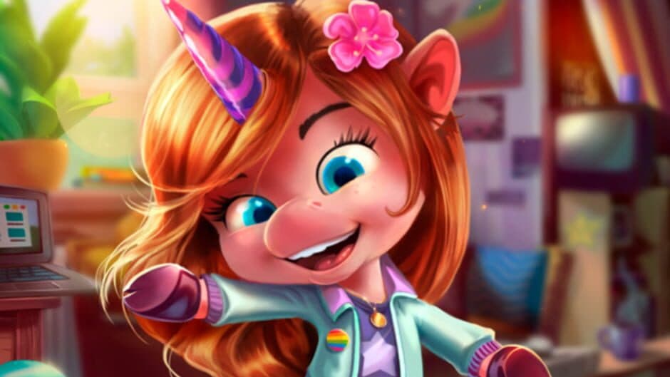 Скриншот 1 из My Talking Unicorn Emily