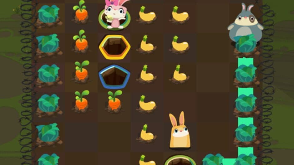 Скриншот 4 из Patchmania Kids: A Puzzle About Bunny Revenge!