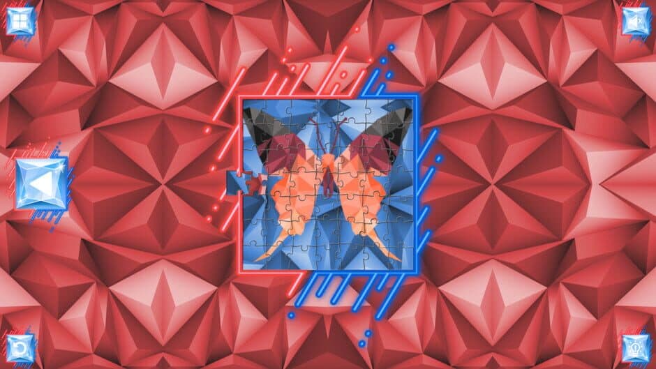 Скриншот 3 из Poly Jigsaw: Butterflies