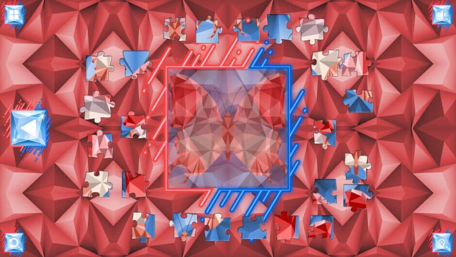 Скриншот 4 из Poly Jigsaw: Butterflies