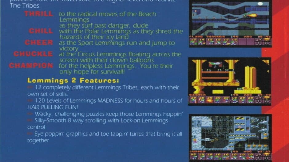 Скриншот 3 из Lemmings 2: The Tribes