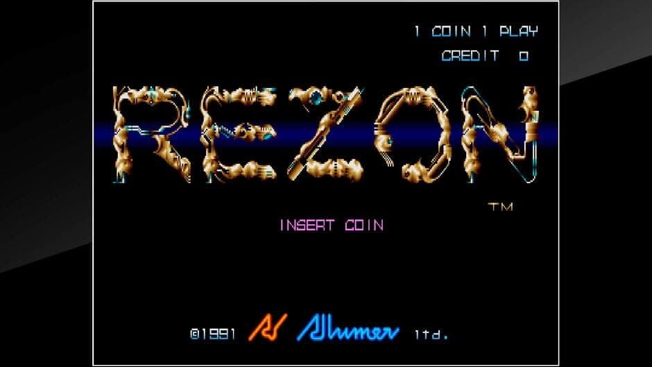Скриншот 1 из Arcade Archives: Rezon