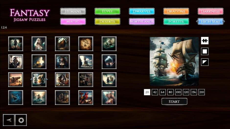 Скриншот 2 из Fantasy Jigsaw Puzzles: High Seas