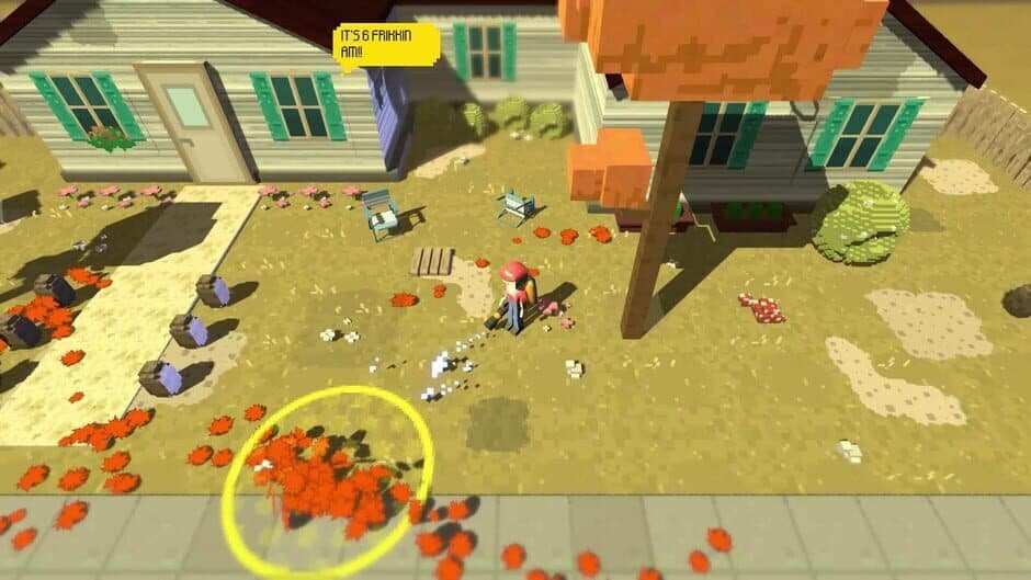 Скриншот 1 из Leaf Blower Man: This Game Blows!